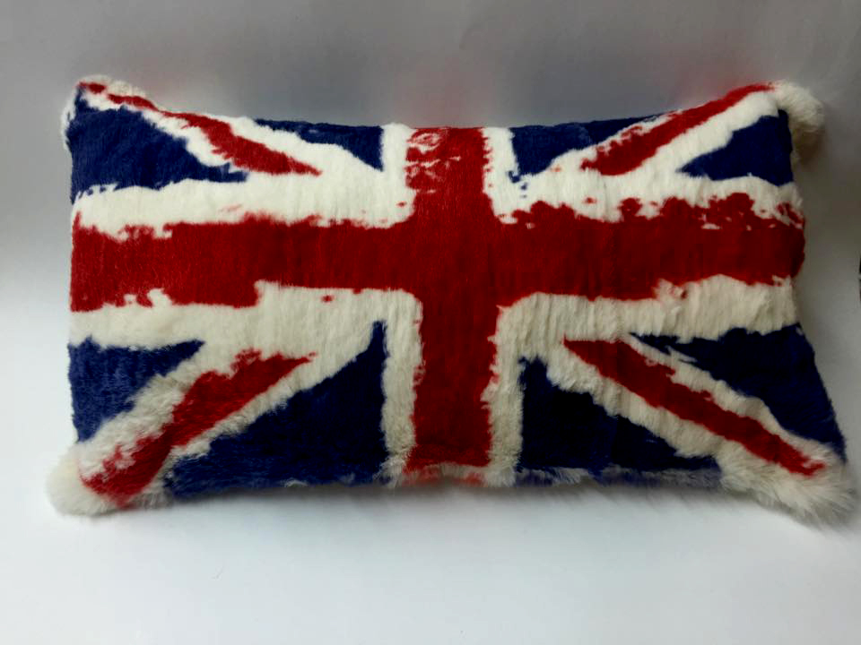 Dentro Home Uk Flag Pillow